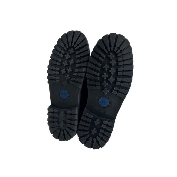 Bates Mens Leather Combat Boots Lace-up Gore Tex Size 8.5 US Black  02139 NEW - Picture 5 of 14